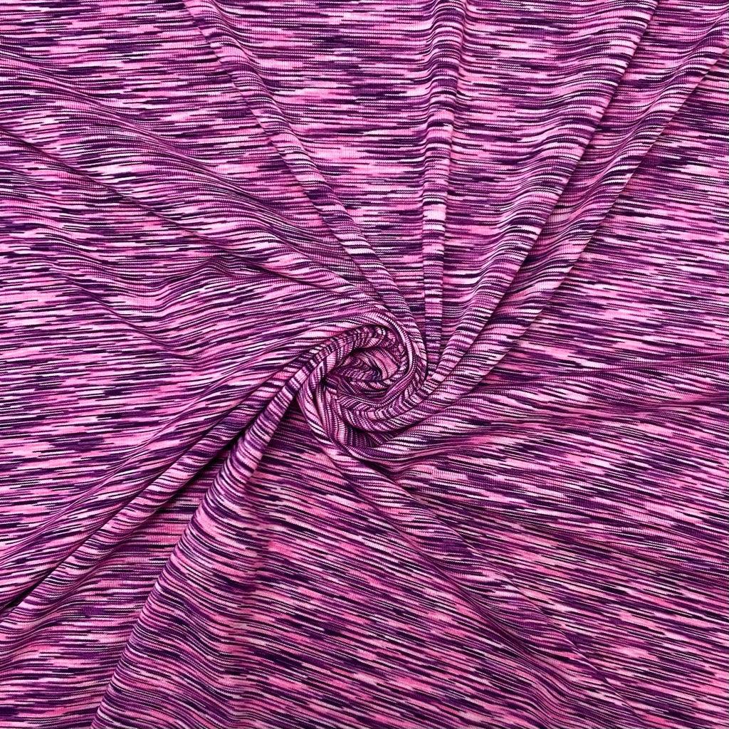 Melange Active Wear Sports Jersey Fabric