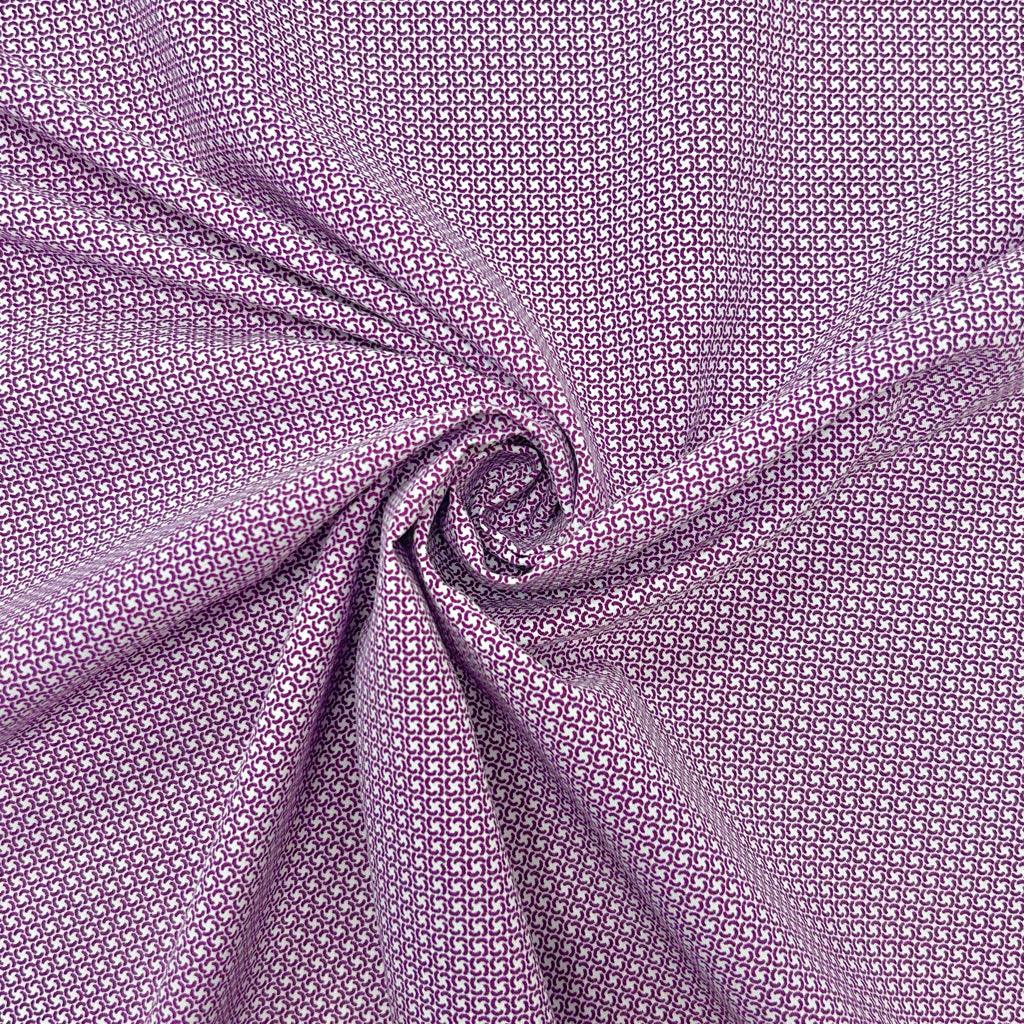 Mini Abstract Prints Cotton Shirting Fabric
