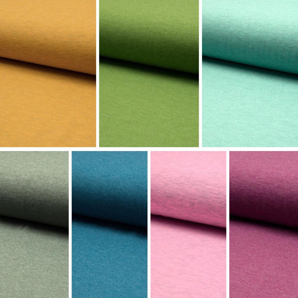 Melange Cotton Jersey Fabric