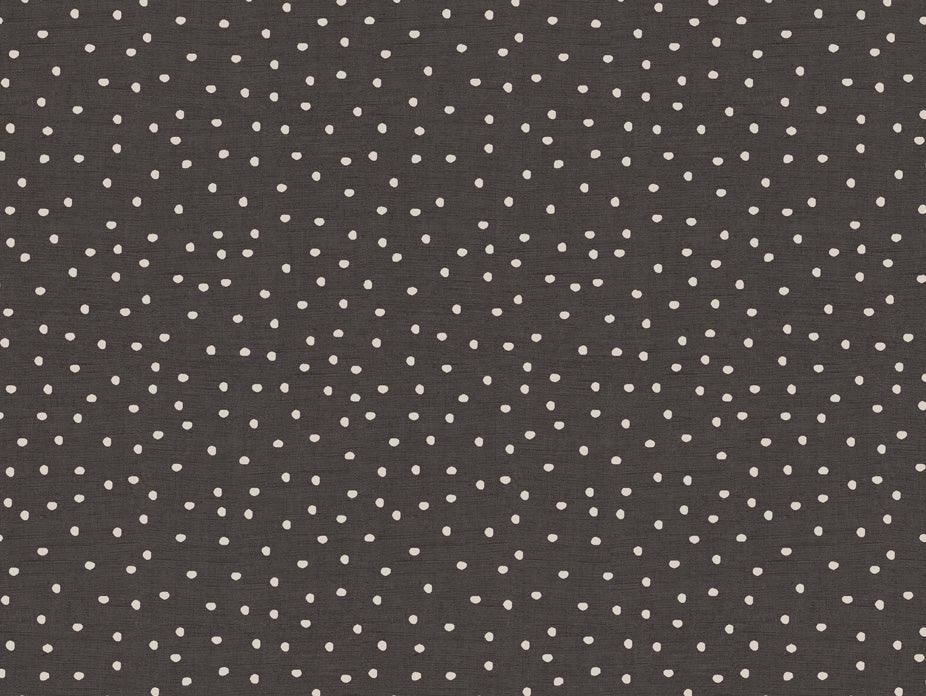 Spotty Ebony Fabric