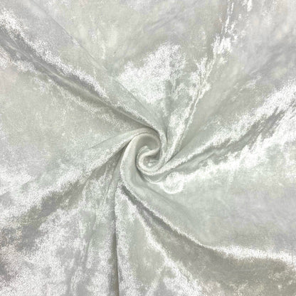 Marble Crushed Velvet Upholstery Fabric