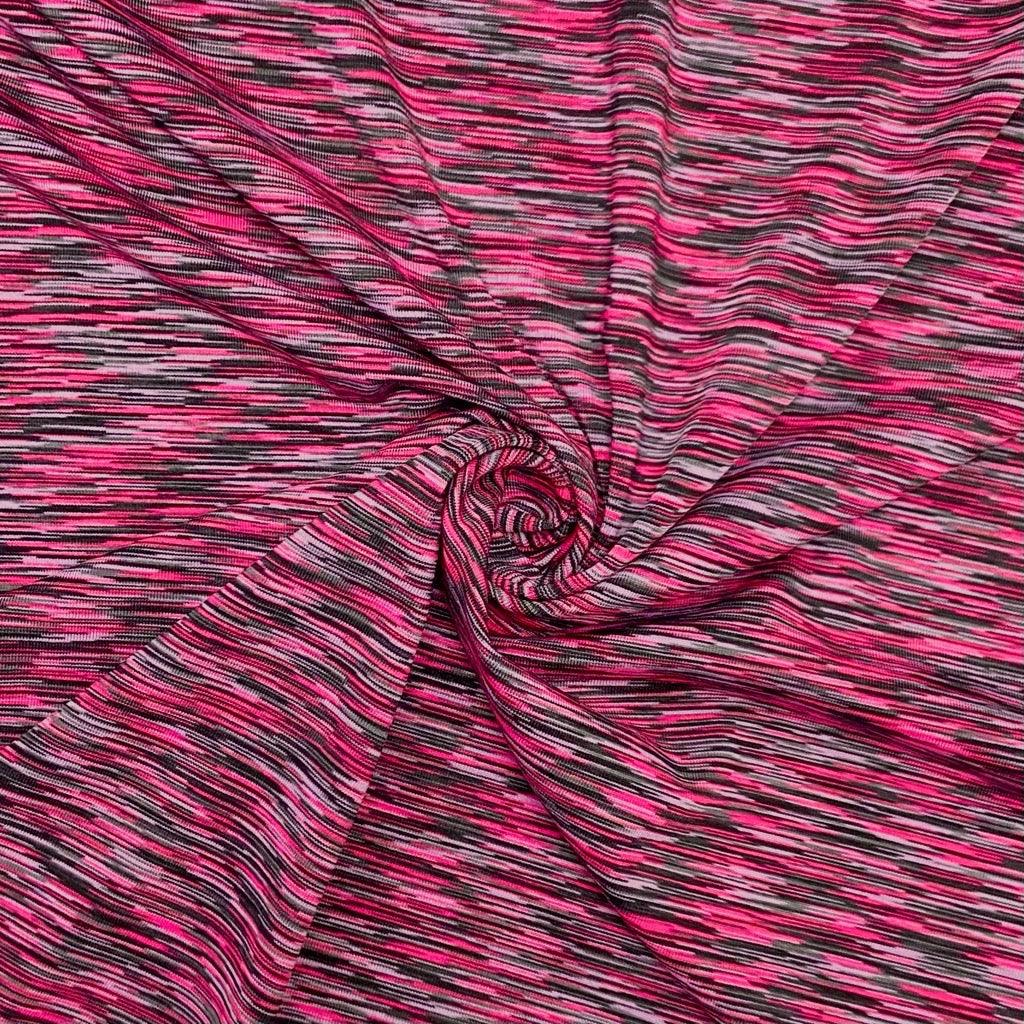 Melange Active Wear Sports Jersey Fabric